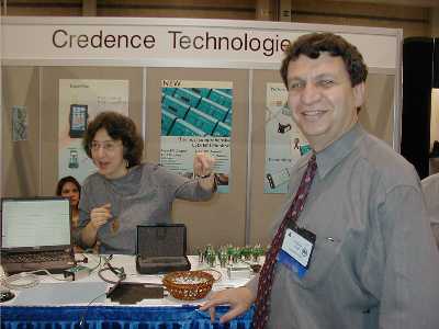 the Credence Technologies booth
