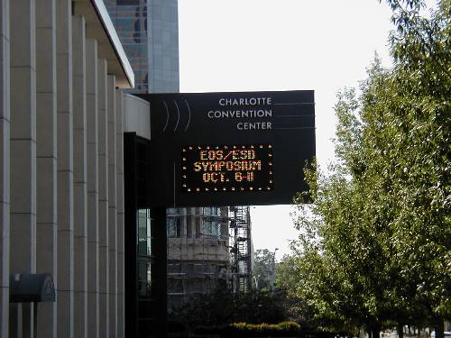 Convention center Marquee