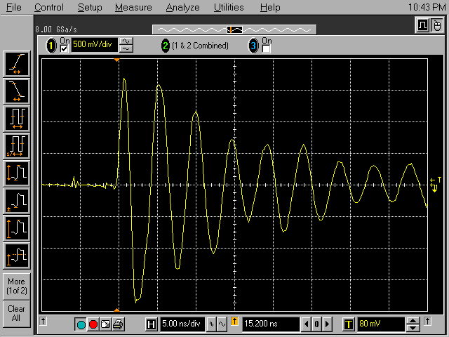 An example of "single point ground noise current"