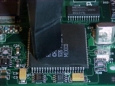 Loop on chip package for measurement