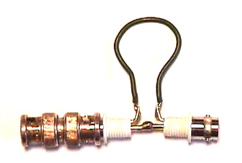 pigtail connection of a coaxial shield